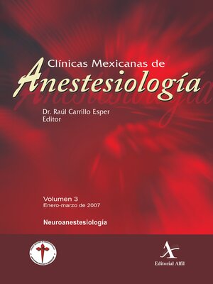 cover image of Neuroanestesiología